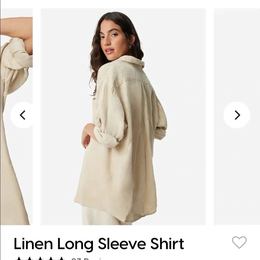 MATE The Label Linen Long Sleeve Shirt - Picture 3 of 8